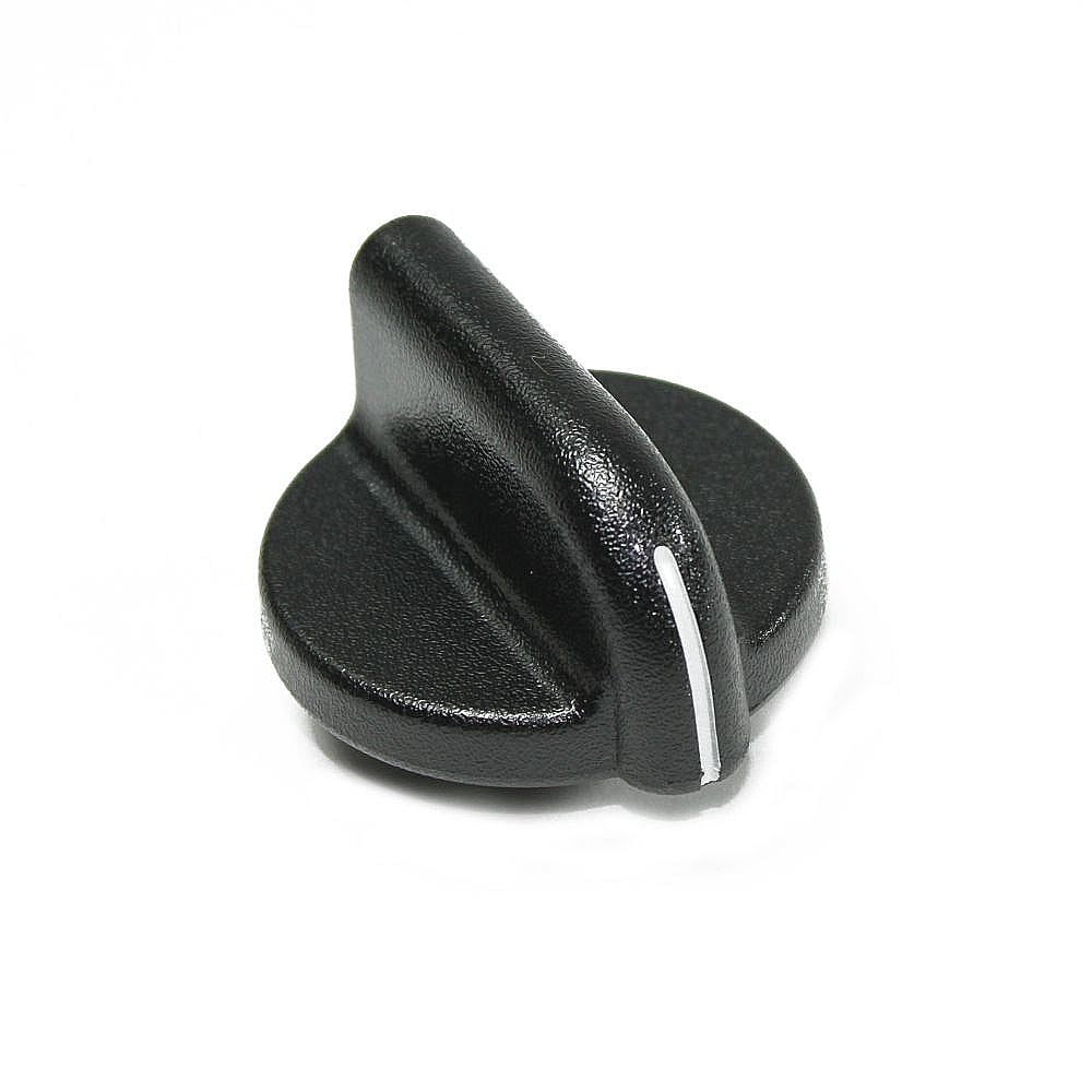 Part #wp3182567, Cooktop Burner Knob (Black) / 1.50 x 1.50 x 1.50