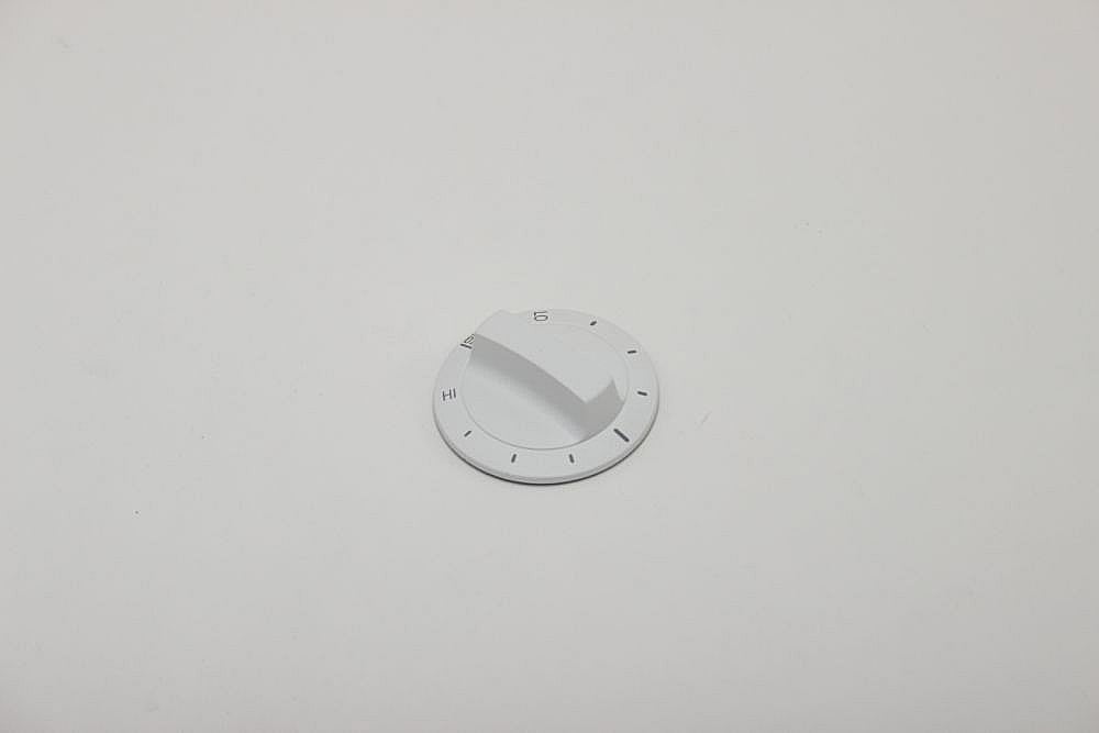 Part #wp3183119, Range Surface Element Knob (White) / 2.37 x 2.37 x 0.62