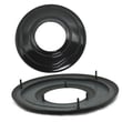 Oven Bezel (black) for KitchenAid KGCT365ABL2 - Part 3185818