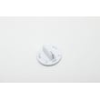 Range Surface Element Knob (white) for Roper RME30001 - Part WP3196028