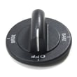 Range Oven Selector Knob (black) for Roper FEP320GN0 - Part 3196030