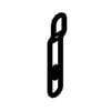 Magic Chef Range Control Panel End Cap Clip 3196200