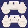 Dishwasher Dishrack Roller Assembly, Lower WP3376961