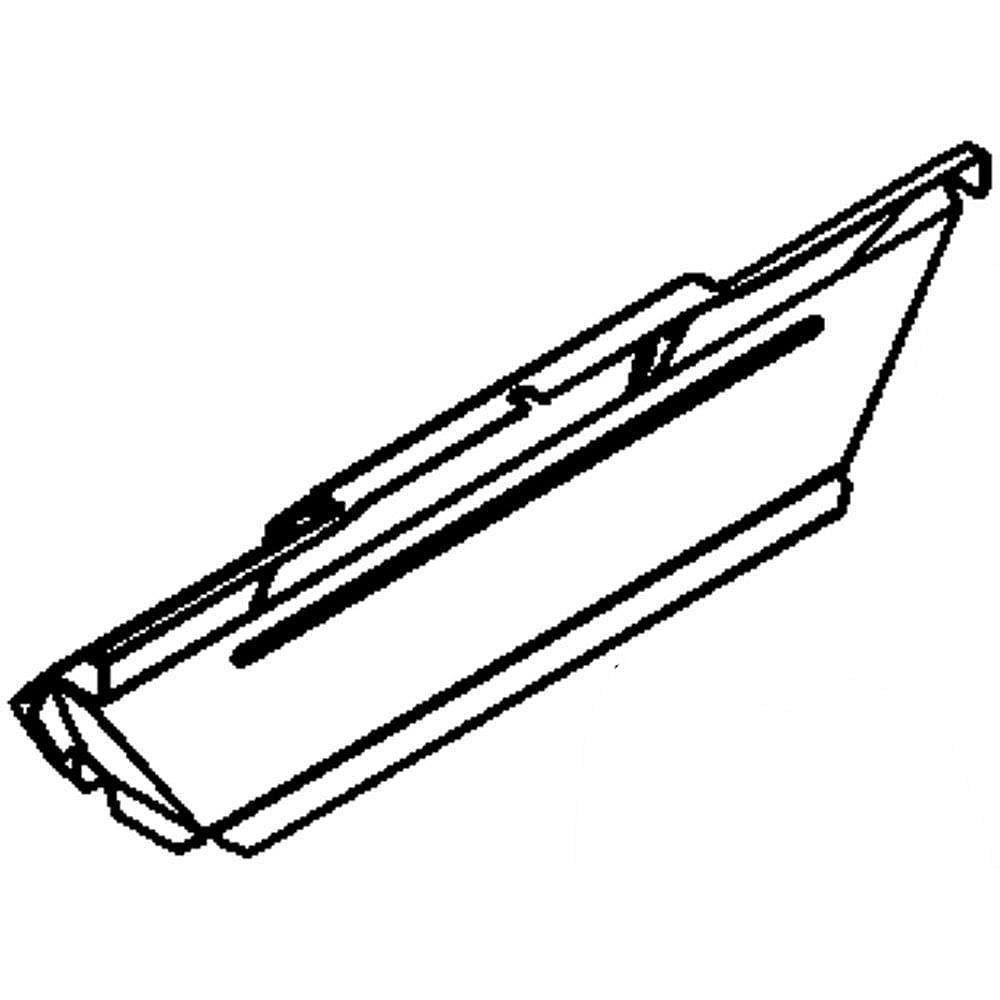 Part #4022W055-45, Flue / 19.29 x 6.80 x 8.00