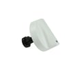 Range Surface Burner Knob (white) for KitchenAid KGCT305TWH1 - Part 4173479