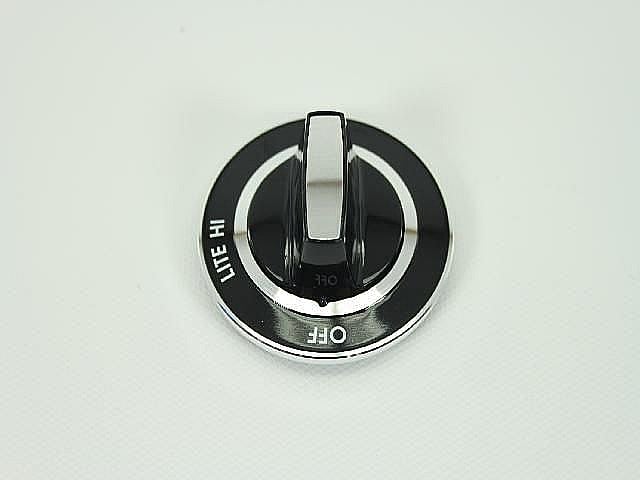 Photo of GE Part #wp4179282, Ran Surface Burner Knob | 2.25 x 2.25 x 0.87 from Repair Parts Direct