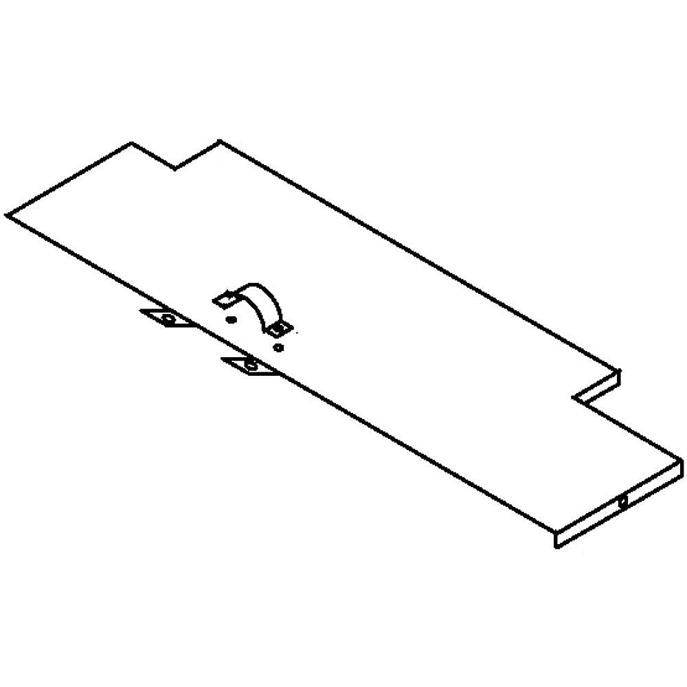 Photo of KitchenAid Part #4450549, Cover | 21.50 x 7.50 x 0.75 from Repair Parts Direct