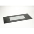 Microwave Door Outer Panel (black) for KitchenAid KEMC308HWH0 - Part 4452211