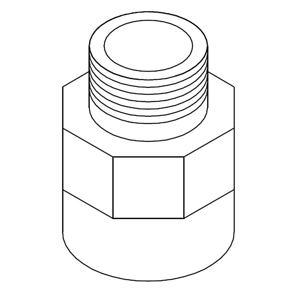 Part #4453115, Adapter / 1.25 x 1.25 x 1.00