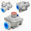 Cooktop Gas Pressure Regulator for KitchenAid KGCC566HBL04 - Part 4454571