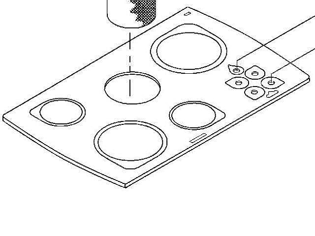 Photo of Cooktop Main Top from Repair Parts Direct