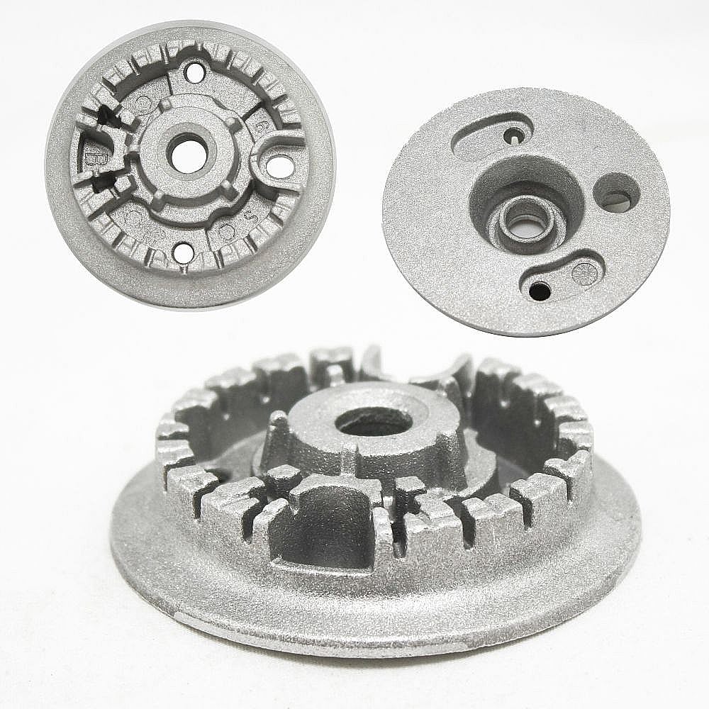 Photo of GE Part #wp4455980, Ran Surface Burner Head | 5.25 x 2.87 x 1.12 from Repair Parts Direct