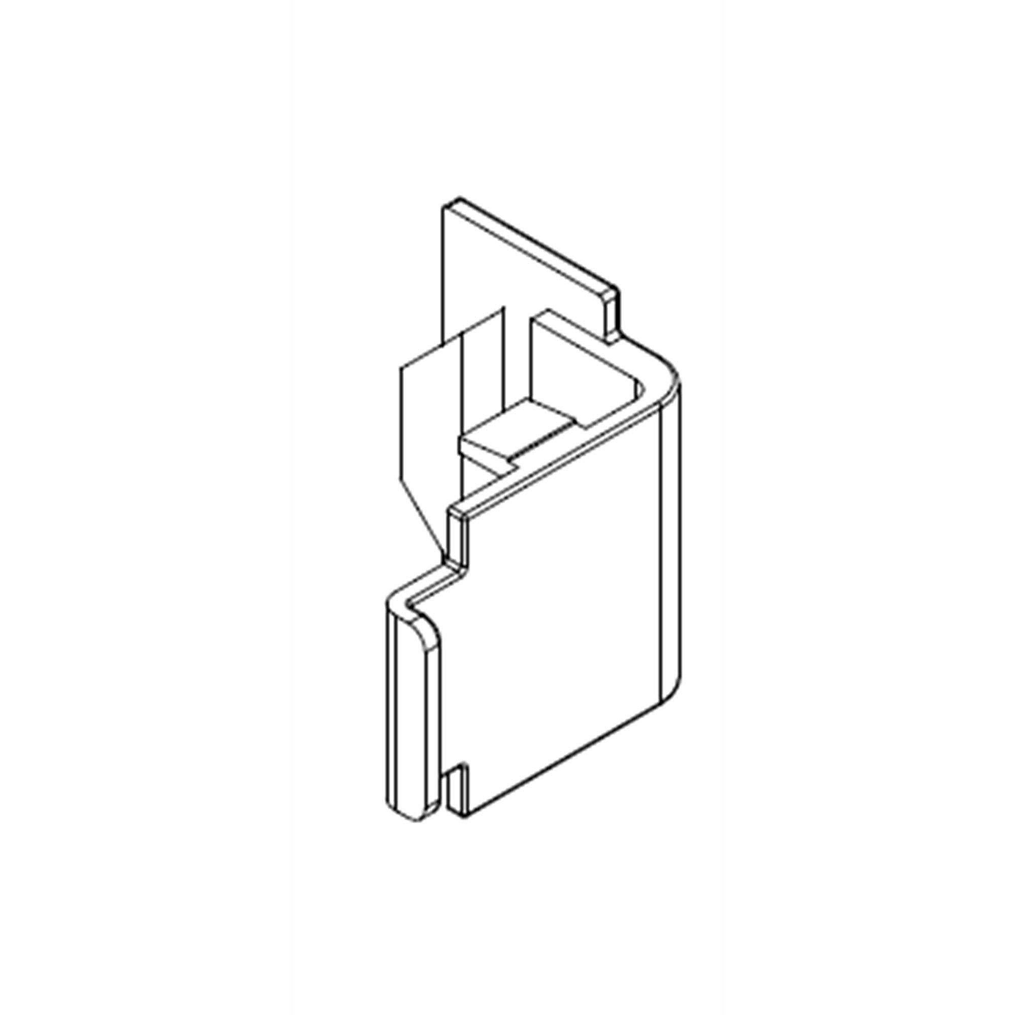 Jenn-Air Part #481010387617, Plug Support | 1.00 x 1.00 x 0.25