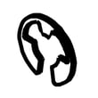 Range E-ring for KitchenAid KFDC506JBK01 - Part 489504