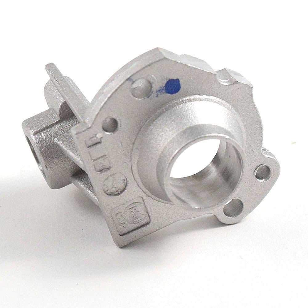 Part #wp7527P031-60, Cooktop Burner Orifice Holder, Left Front / 2.12 x 2.00 x 2.00