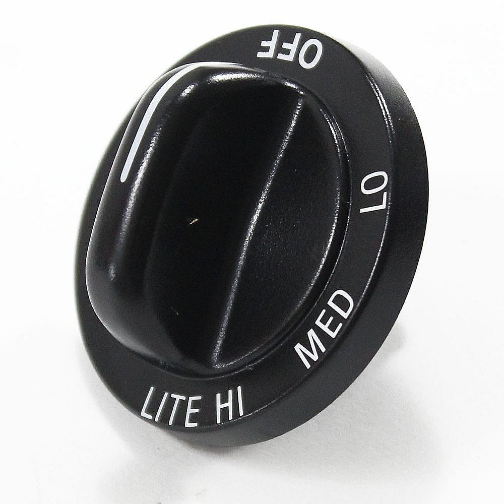 Photo of GE Part #wp7733P184-60, Ran Surface Burner Knob | 2.00 x 2.00 x 1.50 from Repair Parts Direct