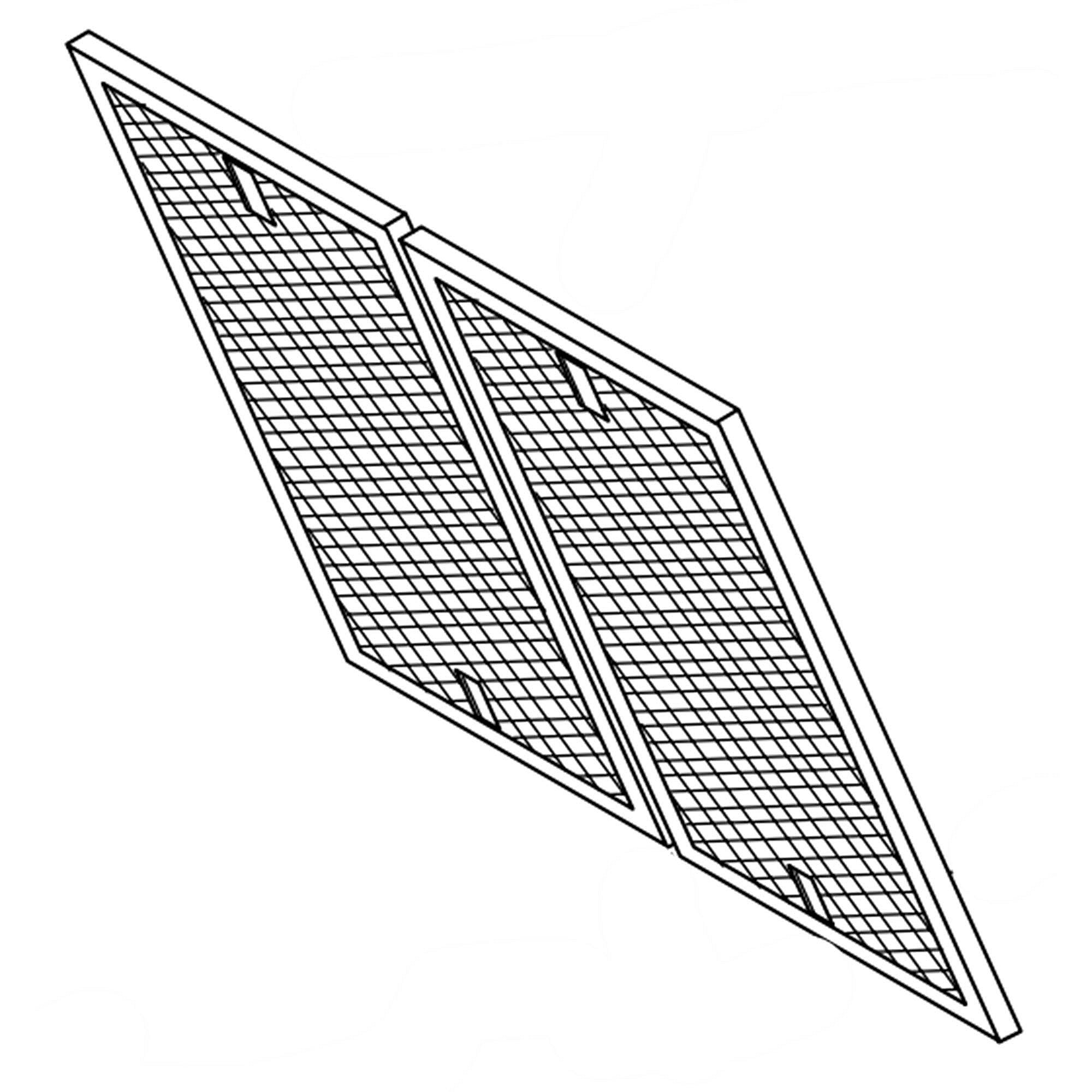 Photo of KitchenAid Part #786235, Cooktop Downdraft Filter Kit | 11.75 x 5.25 x 5.75 from Repair Parts Direct