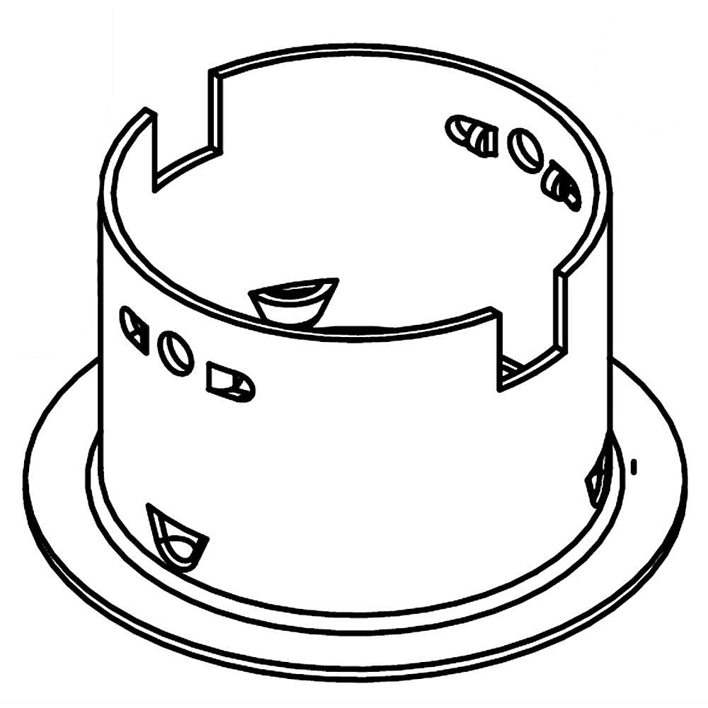 Part #8026P065-60, Vent Tube / 2.20 x 2.20 x 0.70