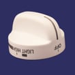 Range Surface Burner Knob for Whirlpool SF377PEGZ1 - Part WP8053596