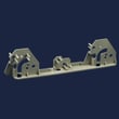 Microwave Door Interlock Support for KitchenAid KHHS179LSS3 - Part 8185189