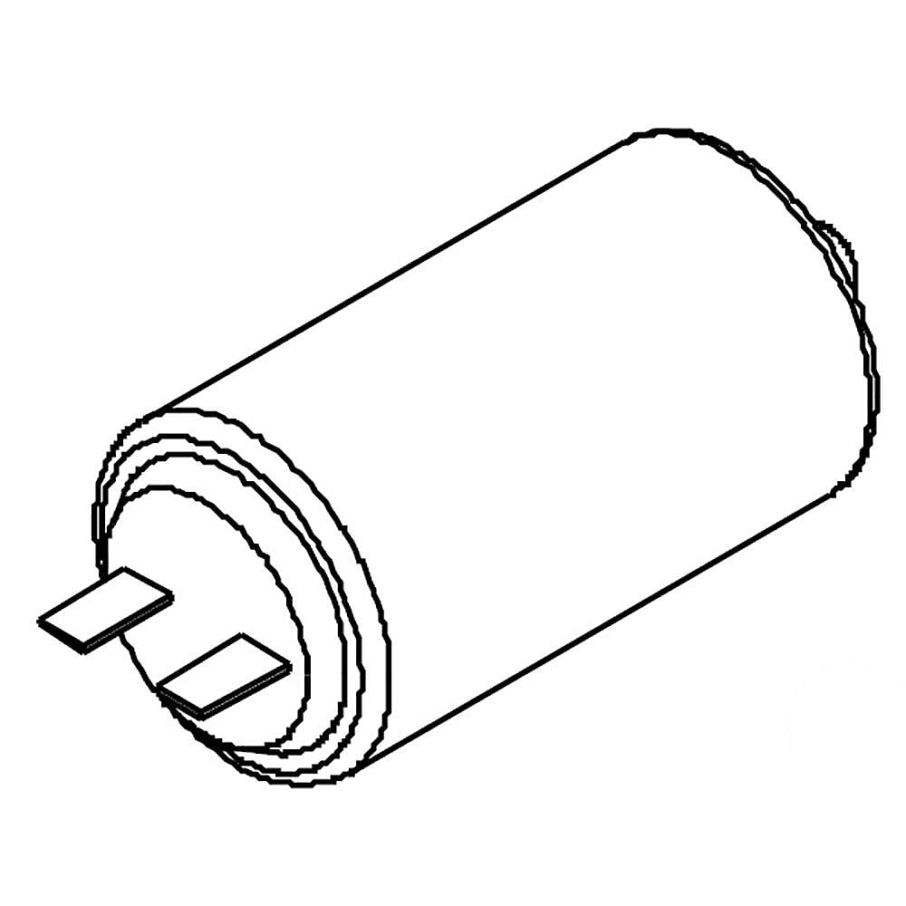 Part #8186677, Range Hood Blower Motor Capacitor / 1.00 x 1.00 x 1.00