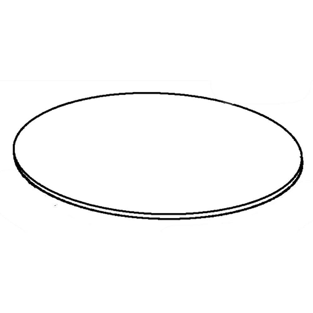 Part #8190895, Cooktop Burner Cap (Black) / 9.00 x 2.00 x 9.00
