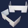 Wrapper Cabinet for Whirlpool MH3185XPQ2 - Part 8205349