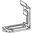 Plate for KitchenAid KHMS2056SSS3 - Part 8206077
