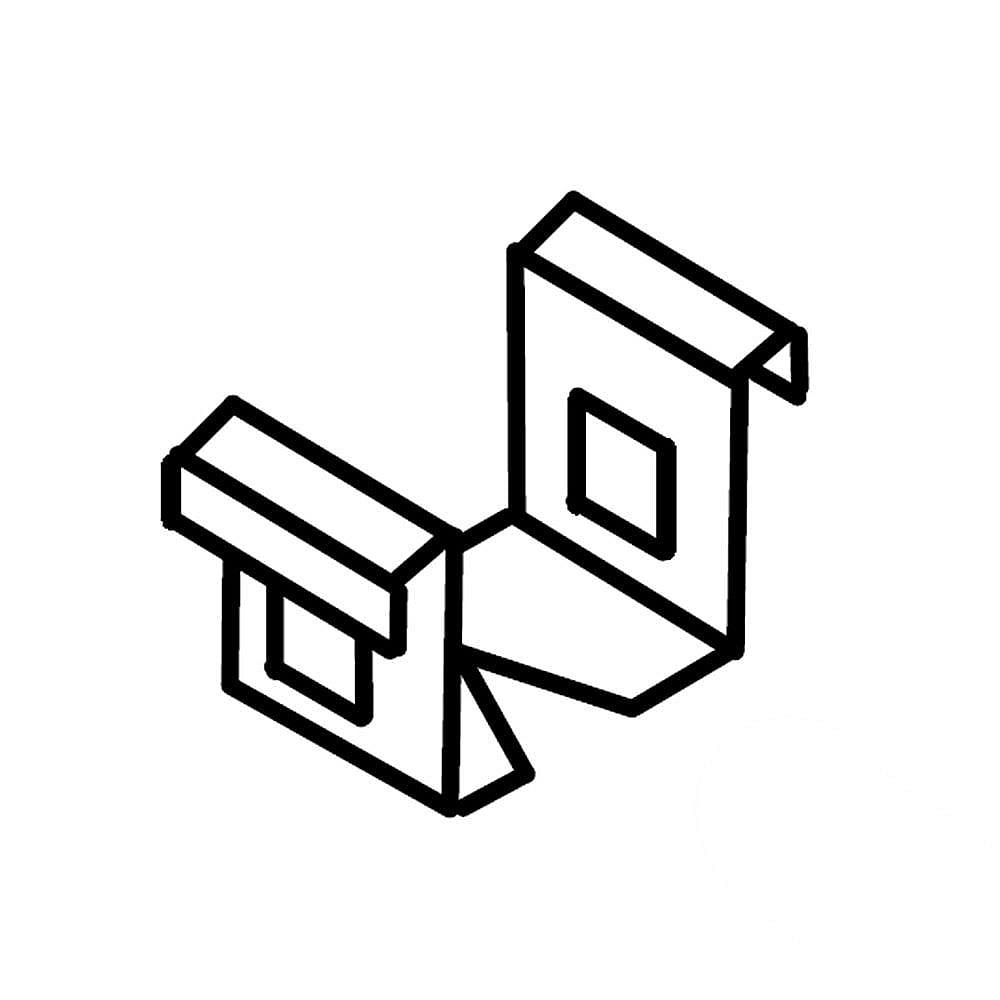 Part #8206223, Clip / 1.00 x 1.00 x 1.00