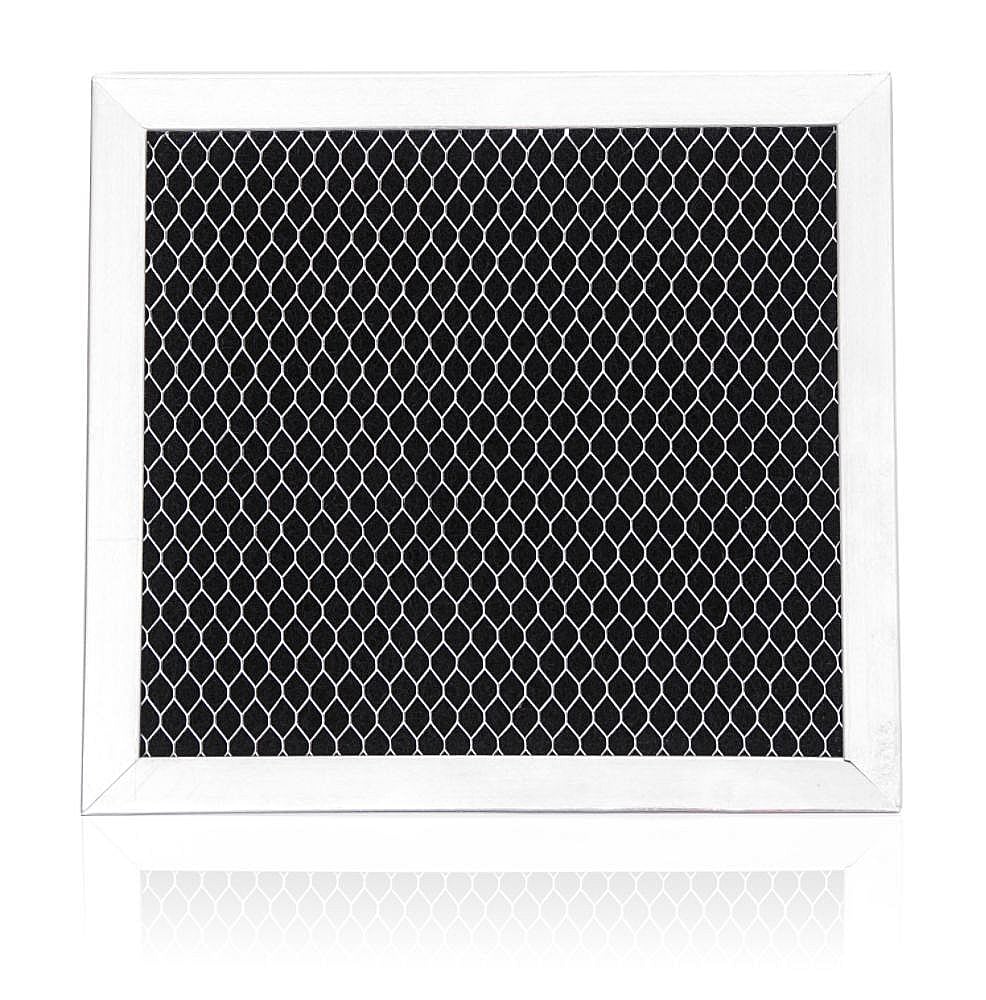 Photo of Part #8206444A, Microwave Charcoal Filter | 4.75 x 4.25 x 5.88 from Repair Parts Direct