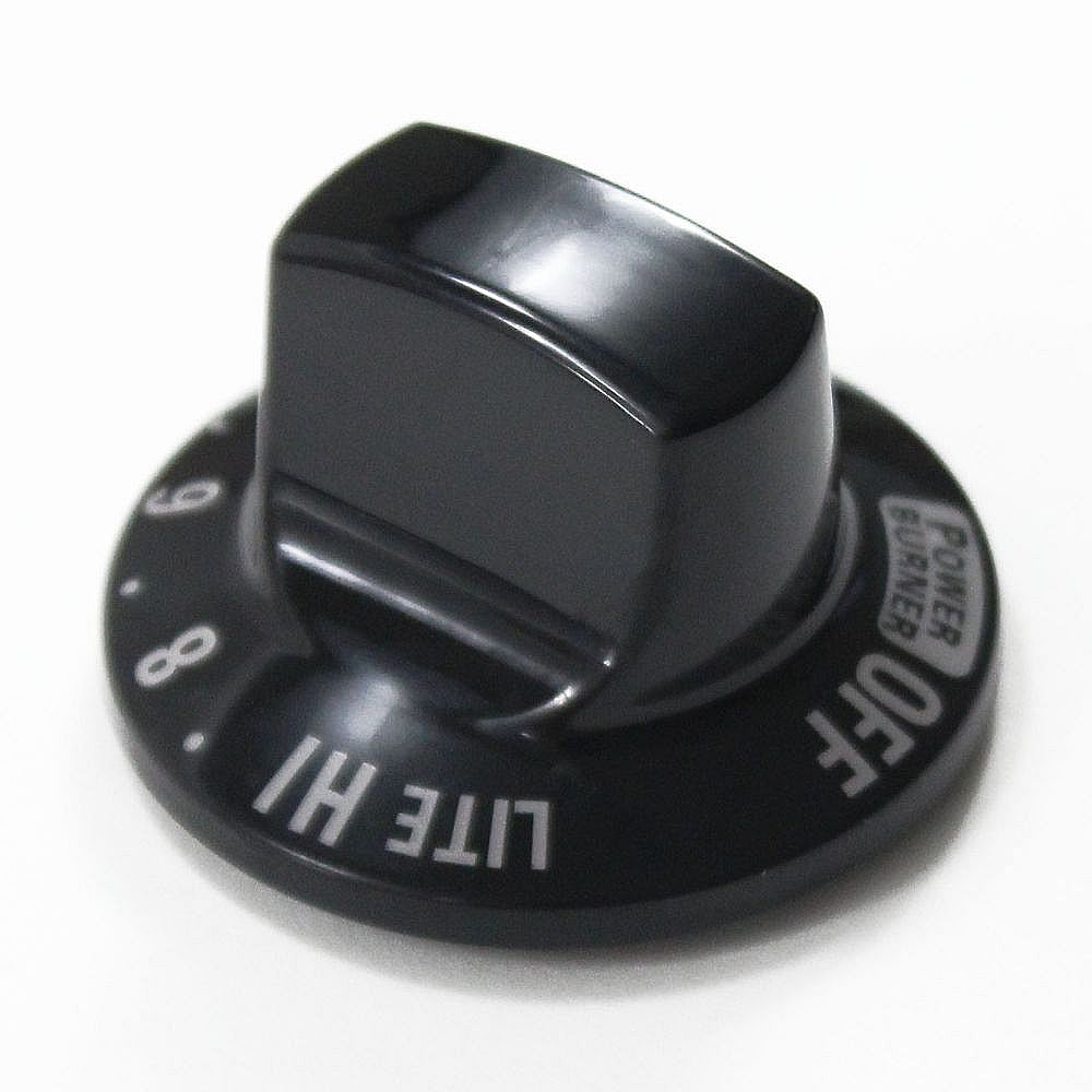 Kenmore Part #8272765, Range Surface Burner Knob | 2.12 x 2.12 x 1.37