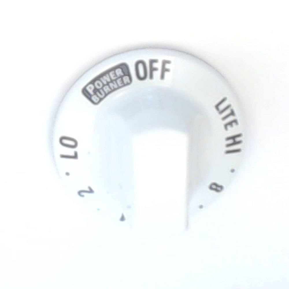 Part #8272766, Range Surface Burner Knob / 2.12 x 2.12 x 1.12