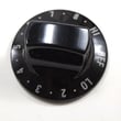Range Surface Element Knob (black) for Kenmore 66595824005 - Part 8272802