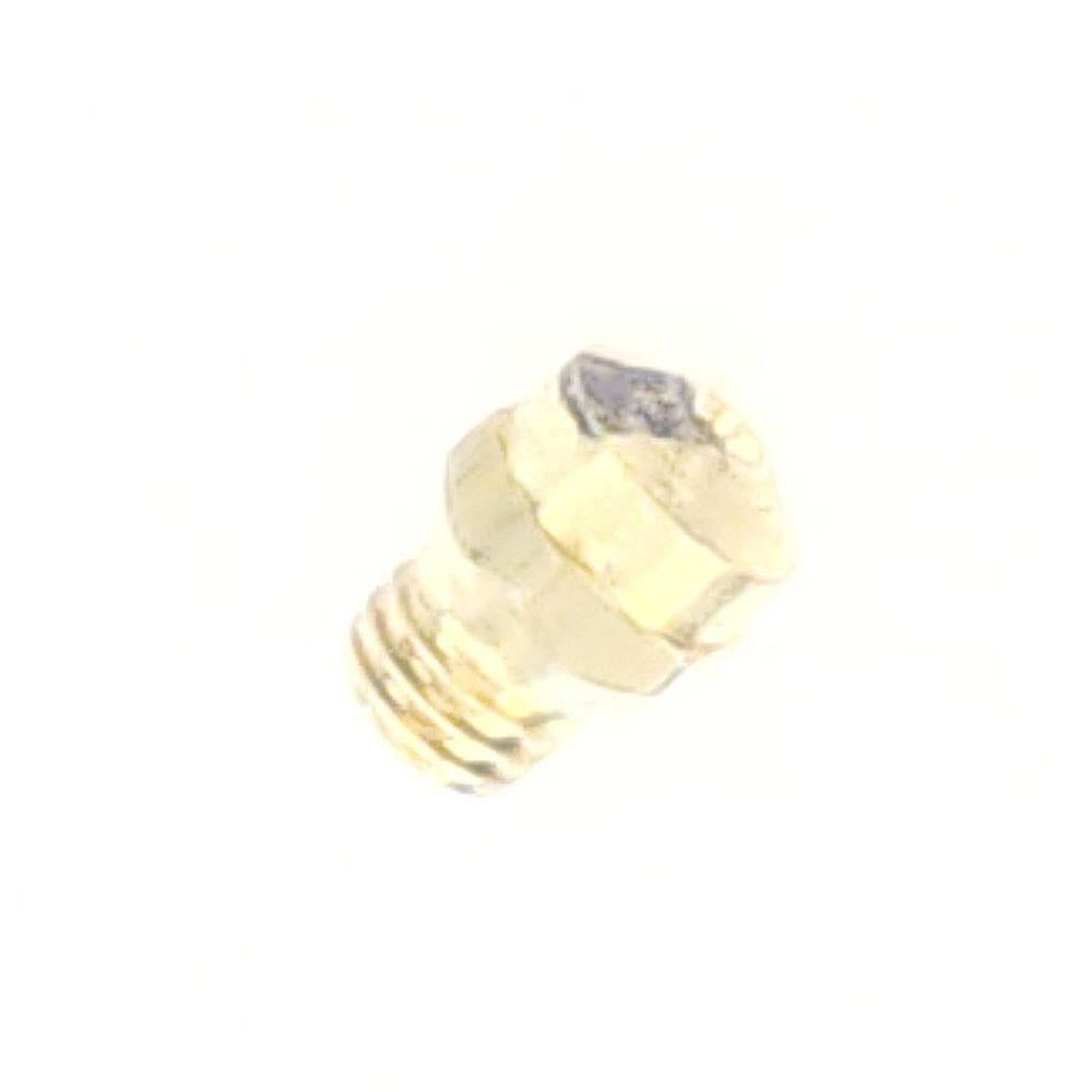 Photo of GE Part #wp8273066, Ran Surface Burner Orifice | 0.37 x 0.37 x 0.37 from Repair Parts Direct