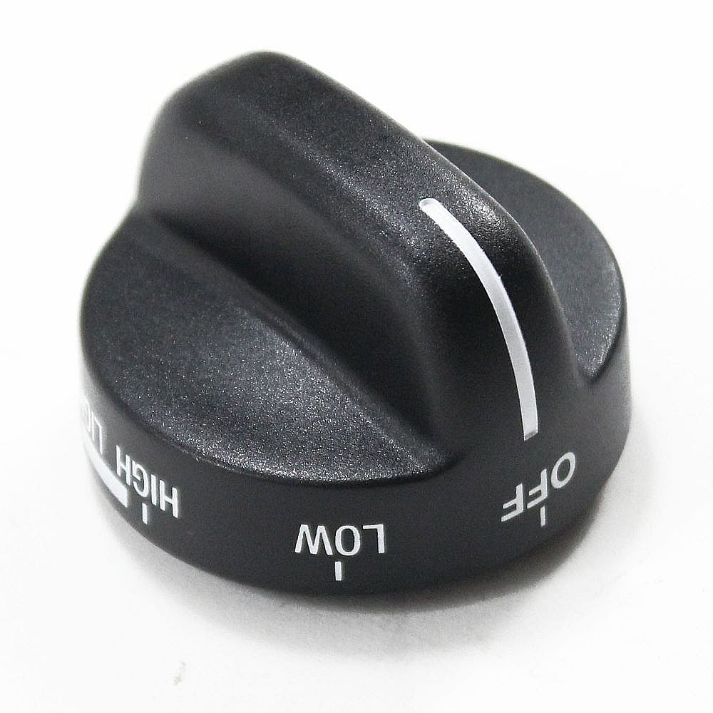 Photo of GE Part #wp8273115, Ran Surface Burner Knob | 1.75 x 1.75 x 1.12 from Repair Parts Direct