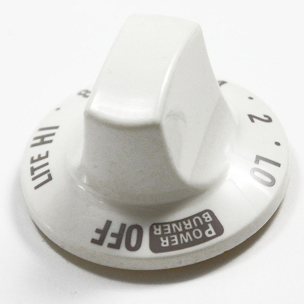 Kenmore Part #8273567, Range Surface Burner Knob | 2.12 x 2.12 x 1.12
