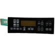 Range Membrane Switch (black) for Kenmore 66592022100 - Part 8274084