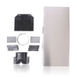Ductless Kit (stainless) for KitchenAid KWCV167MSS0 - Part 8285505