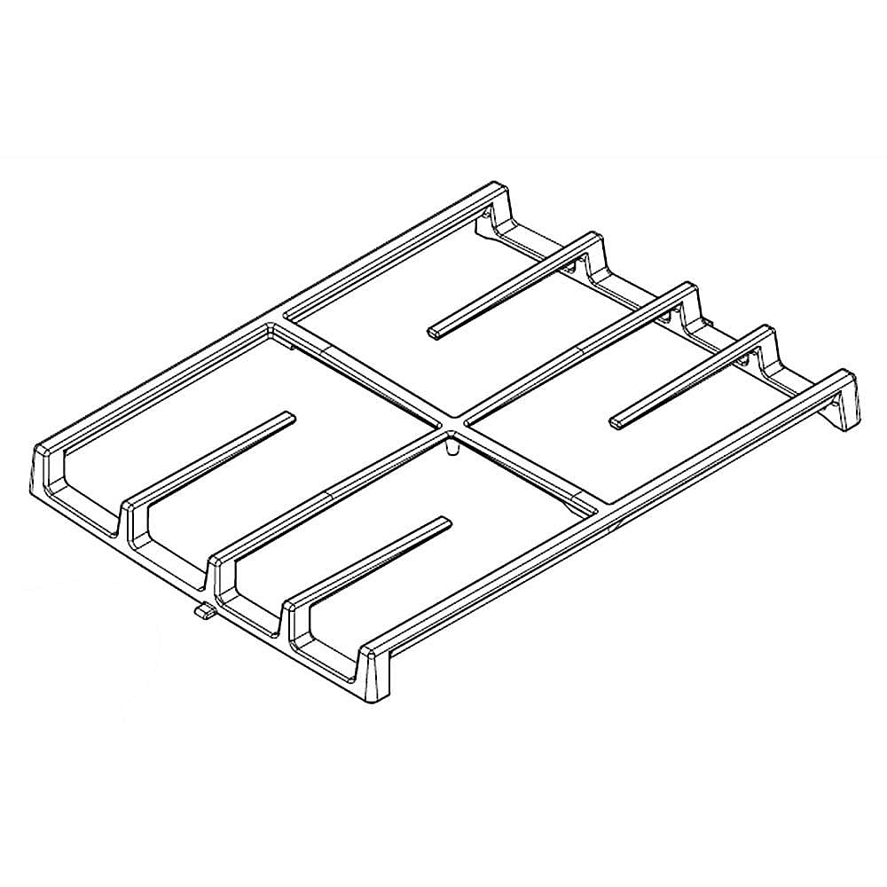 Part #8285891Cg, Cooktop Burner Grate / 15.25 x 10.75 x 1.25