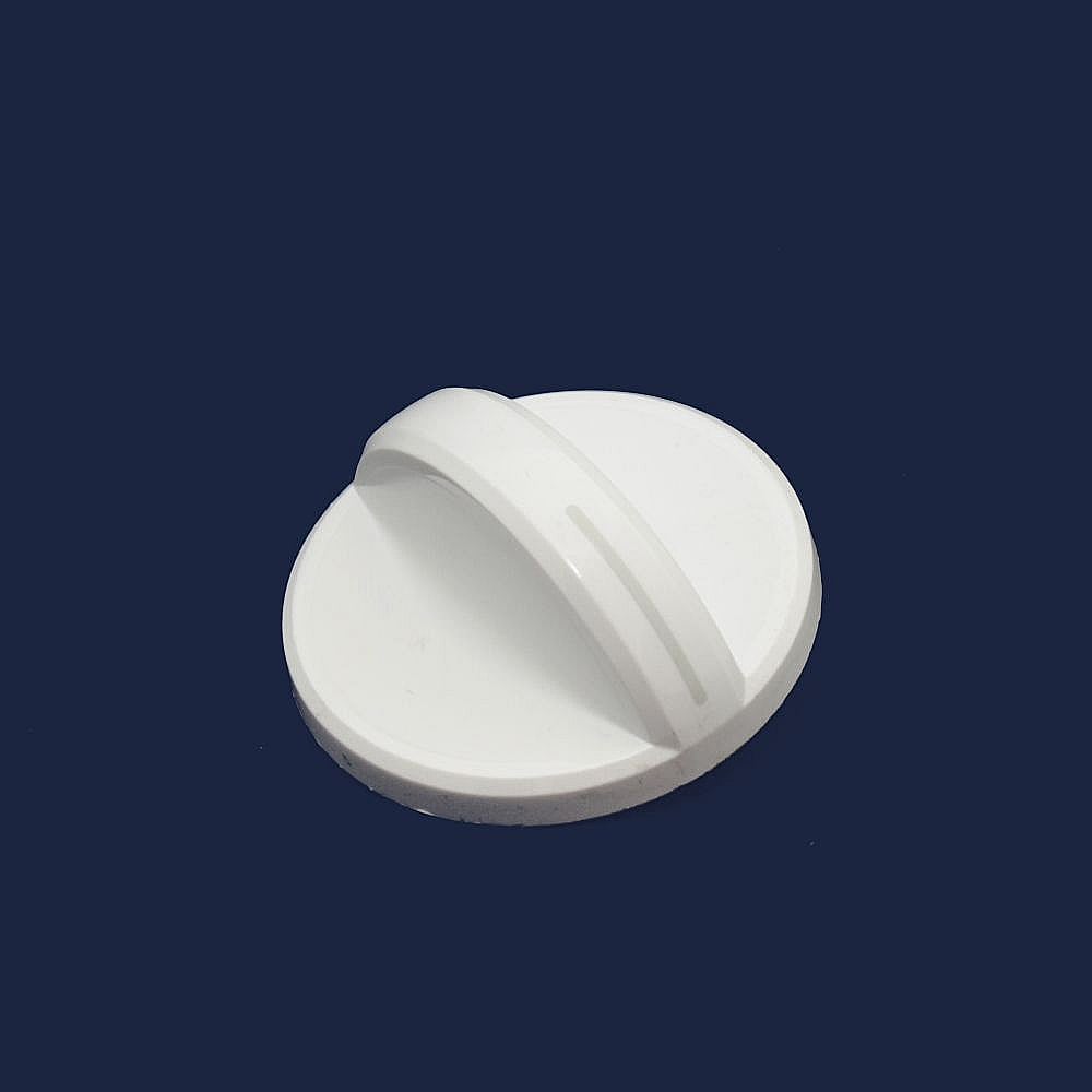 Photo of GE Part #wp8286057Wh, Ran Surface Burner Knob | 2.25 x 2.25 x 1.75 from Repair Parts Direct