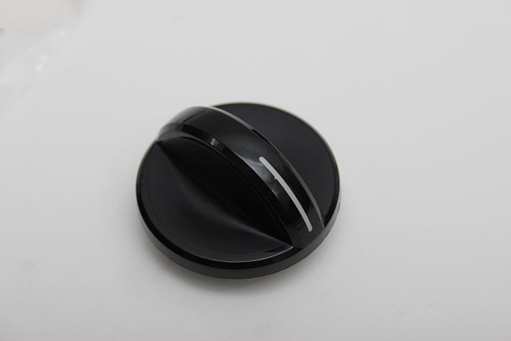 Part #wp8286058Bl, Cooktop Burner Knob (Black) / 2.00 x 2.00 x 1.00