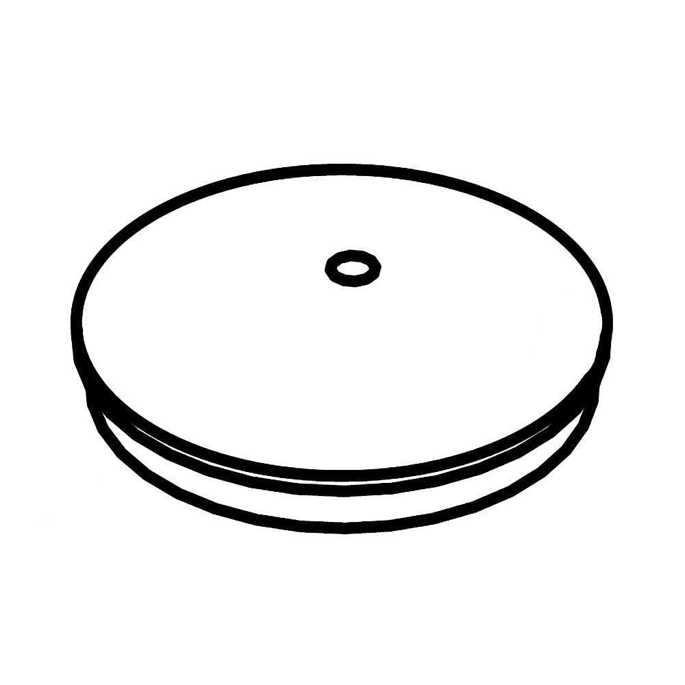 Photo of KitchenAid Part #8286155Ms, Cooktop Burner Cap (Moleskin) | 3.00 x 3.00 x 3.00 from Repair Parts Direct