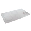 Cooktop Main Top (white) for Whirlpool GJC3634RS03 - Part 8286971
