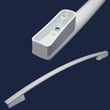 Oven Door Handle for KitchenAid KEMS378SSS00 - Part 8303775BL