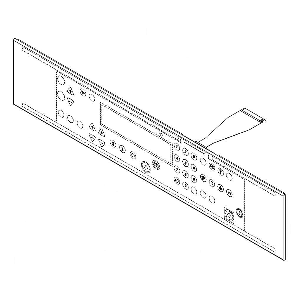 Part #8304273, Wall Oven Membrane Switch / 0.50 x 19.00 x 5.00