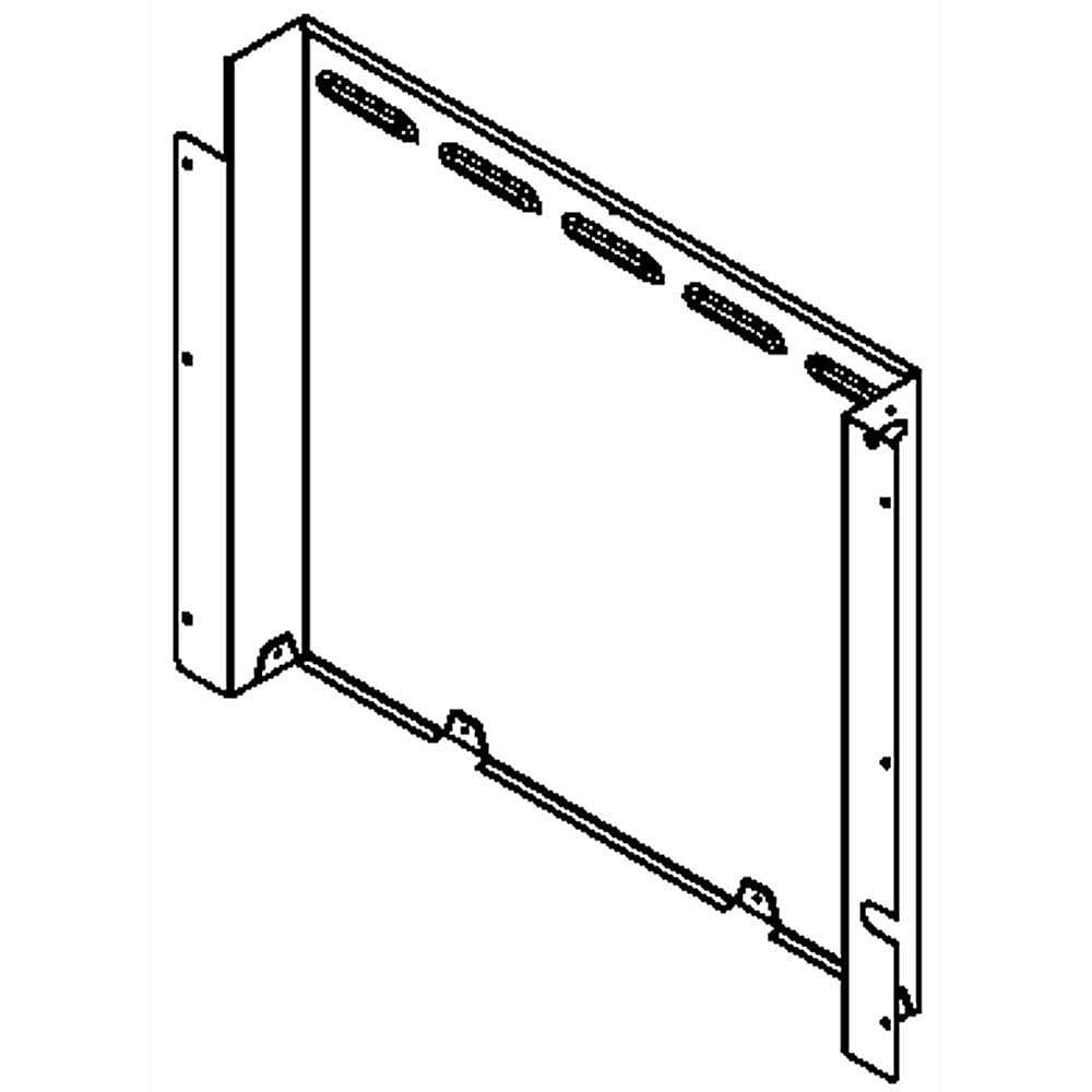 Part #8304509, Rear Cover / 2.00 x 2.00 x 1.00