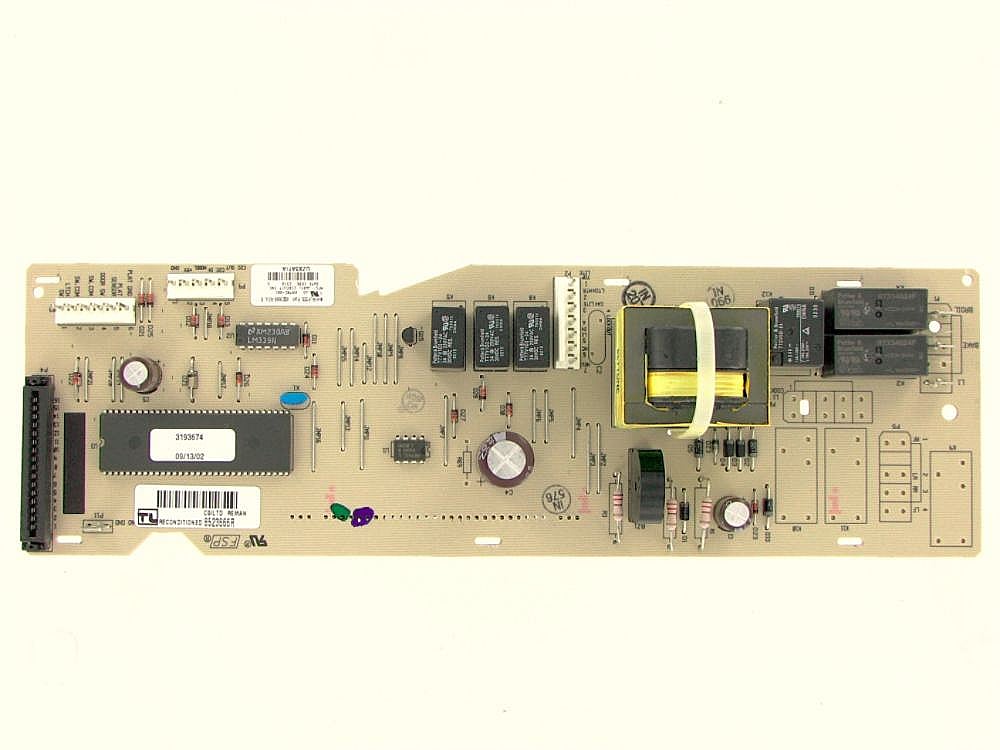 Photo of GE Part #wp8523666R, Ran Oven Control Board | 4.40 x 4.40 x 12.60 from Repair Parts Direct