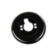 Cooktop Knob Bezel (black) for KitchenAid KGCC506RWW00 - Part 9753601BL