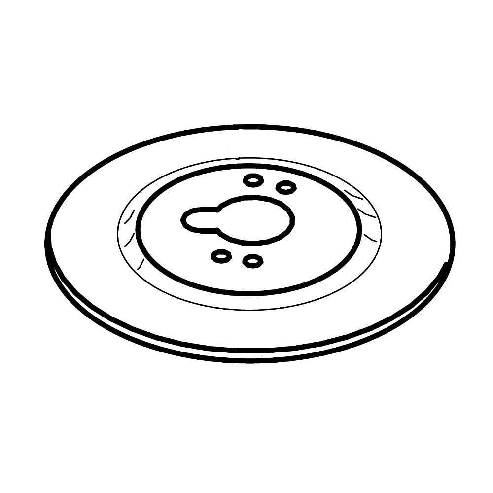 Part #9753602Cg, Bezel / 4.25 x 4.25 x 0.18