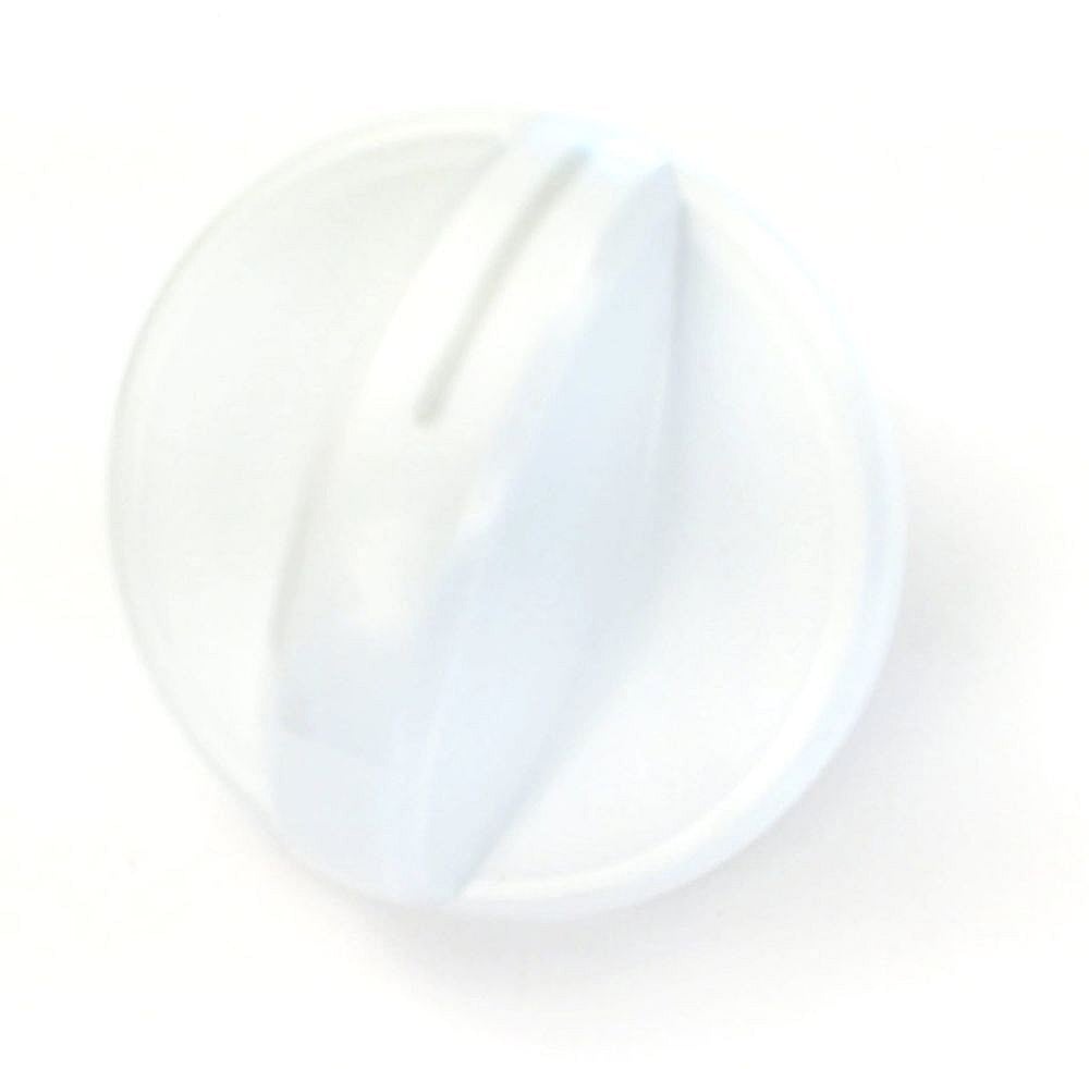 Part #9757132, Range Surface Element Knob (White) / 2.25 x 2.25 x 1.25